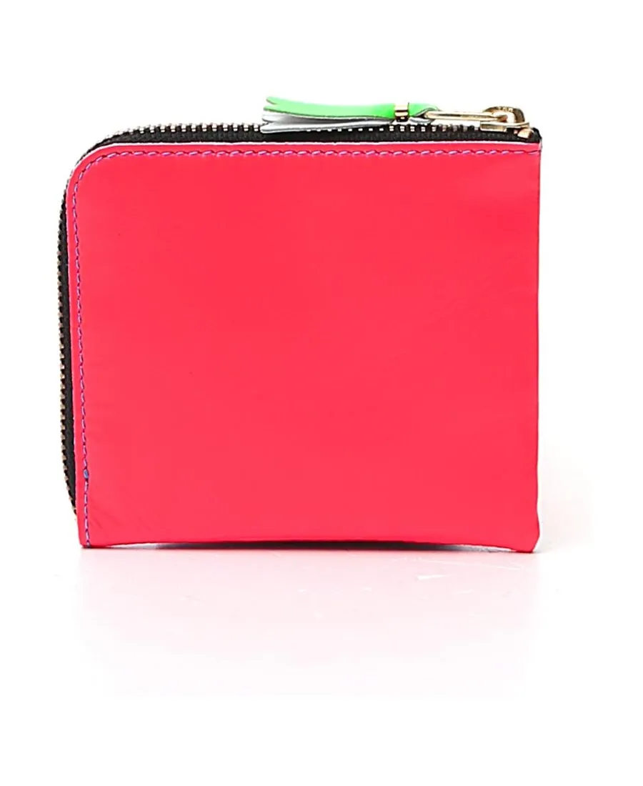 Comme Des GarÇOns Wallet Super Fluo Small Wallet