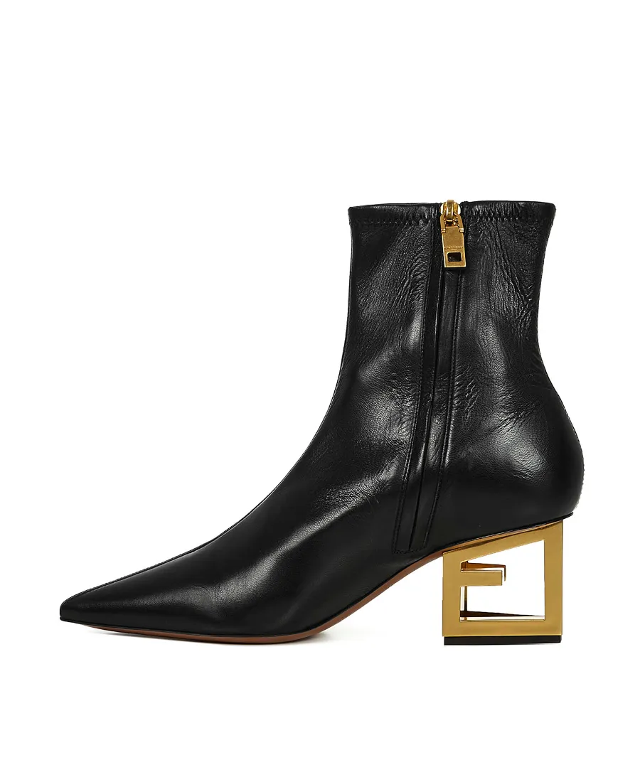 G-Heel Ankle Boots