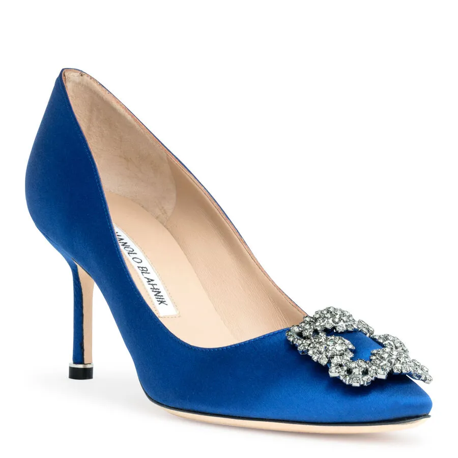 Hangisi 70Mm Embellished Buckle Pumps