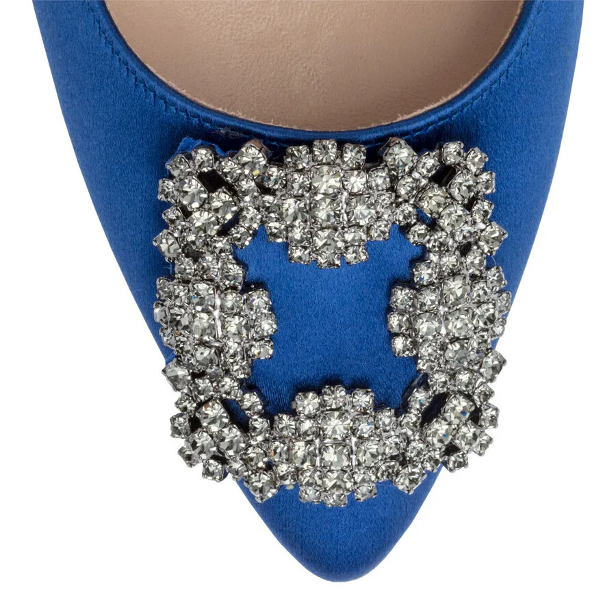 Hangisi 70Mm Embellished Buckle Pumps