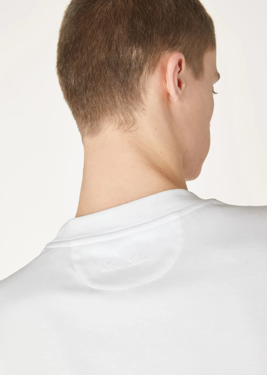 Loro Piana Short-Sleeved Crewneck T-Shirt