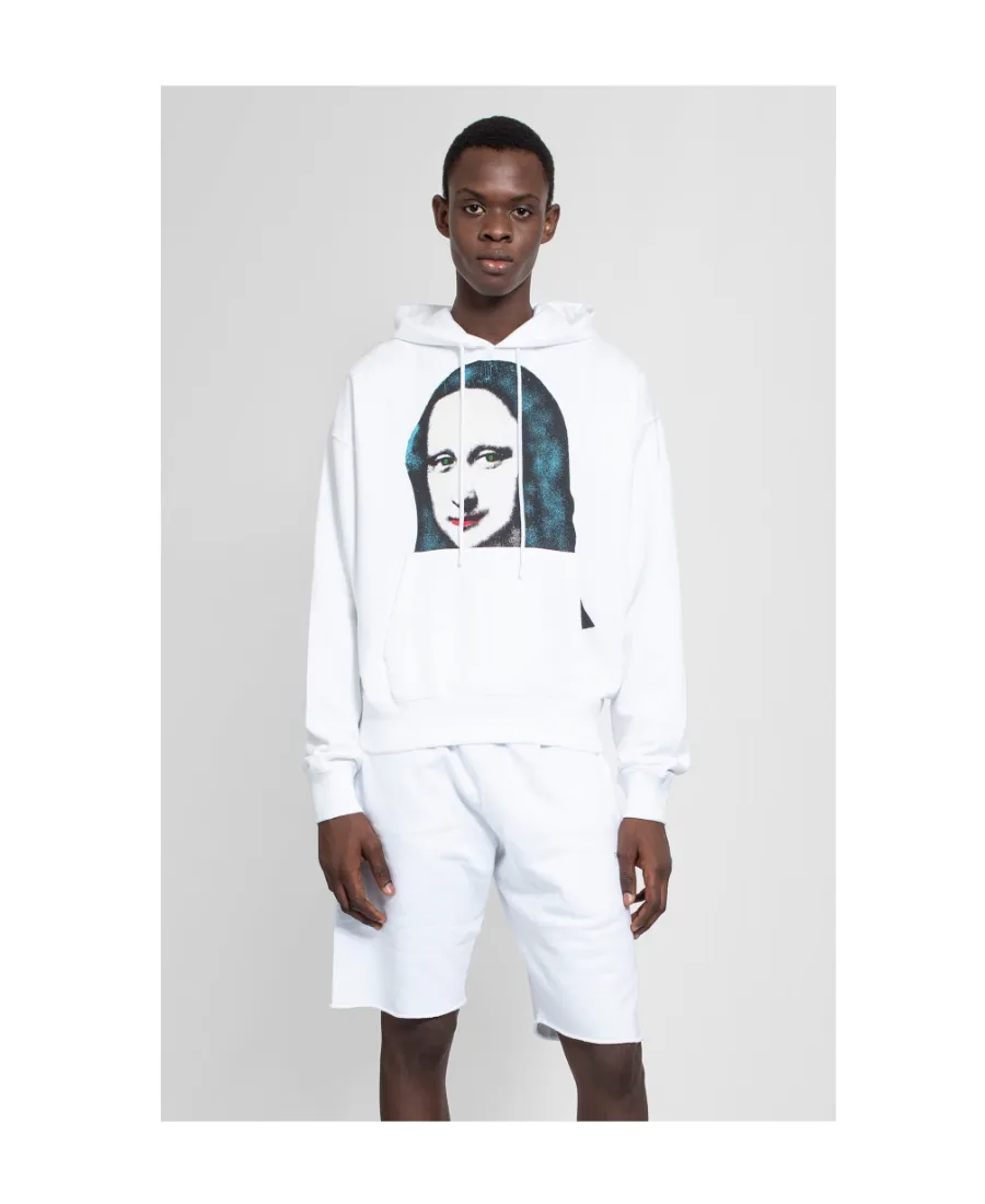 Mona Lisa Print Hoodie