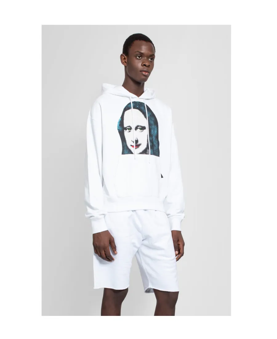 Mona Lisa Print Hoodie
