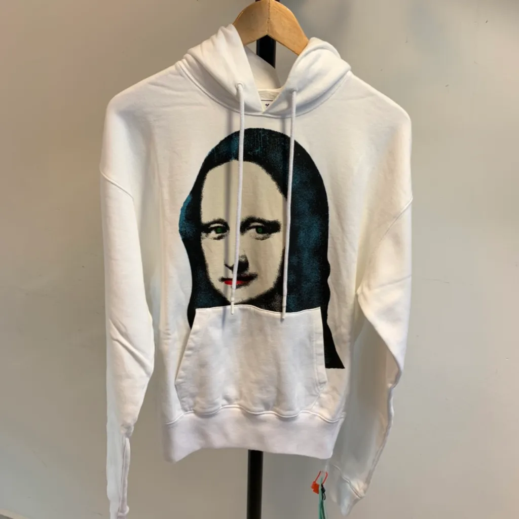 Mona Lisa Print Hoodie