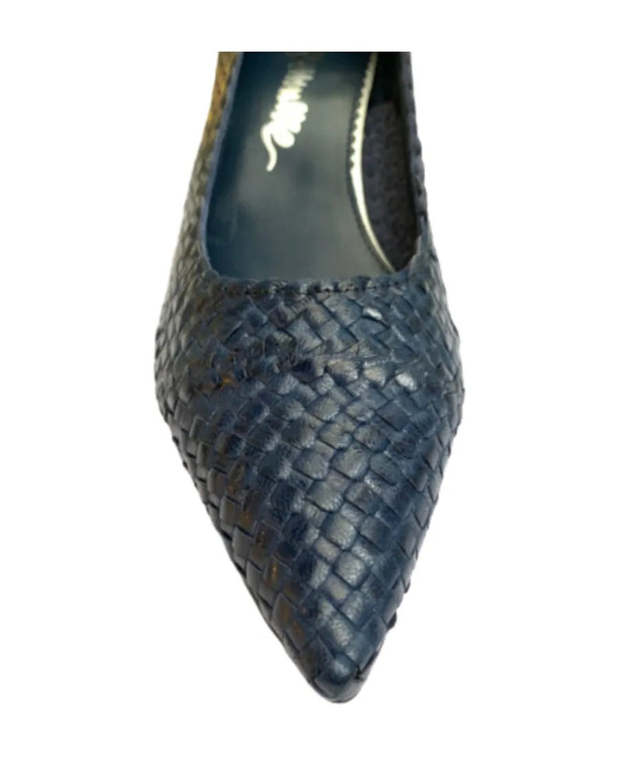 Pointed Knitted High Heels