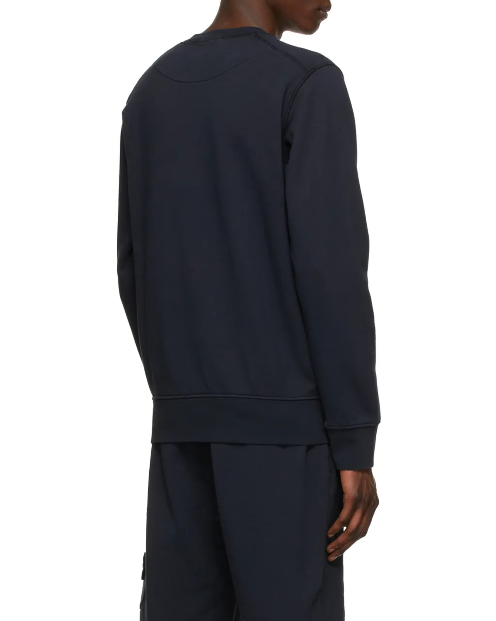 Stone Island Logo Patch Crewneck Sweatshirt