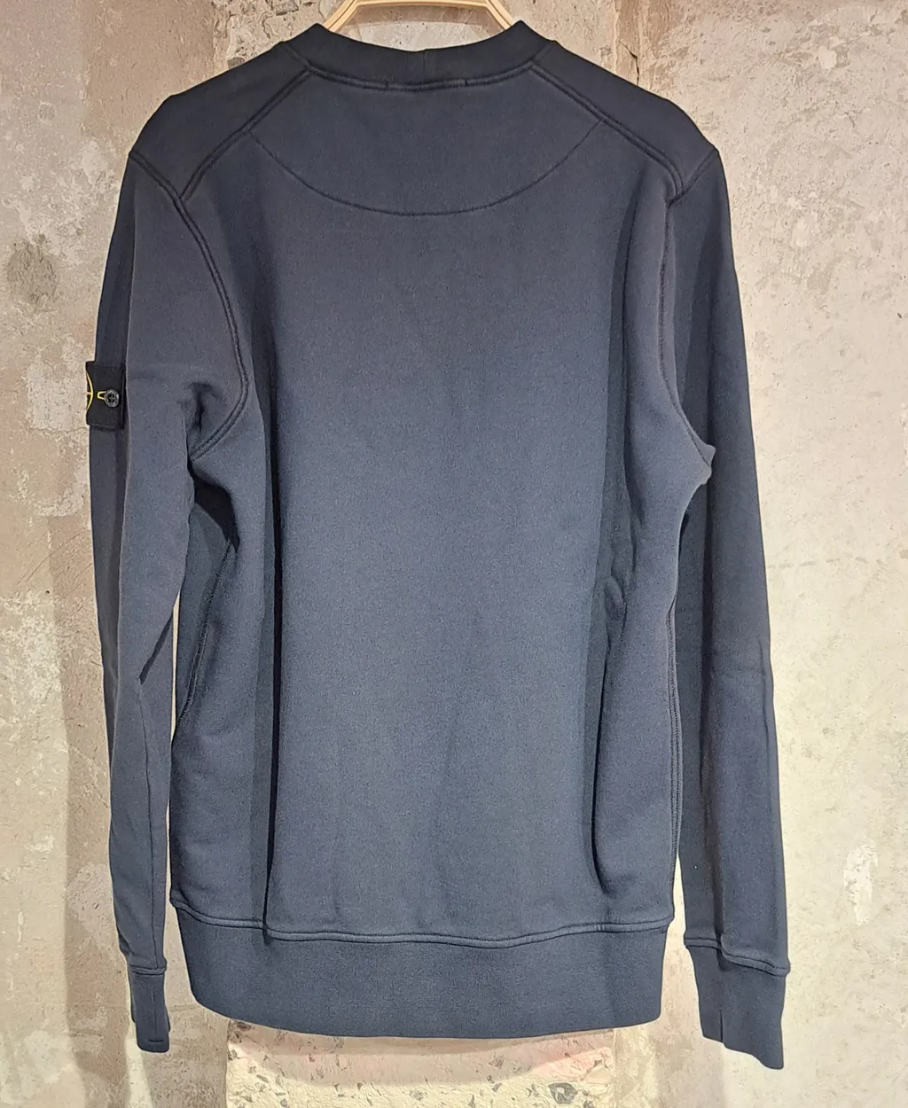 Stone Island Logo Patch Crewneck Sweatshirt