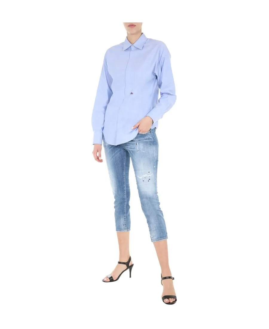 Cropped Boyfriend Jeans