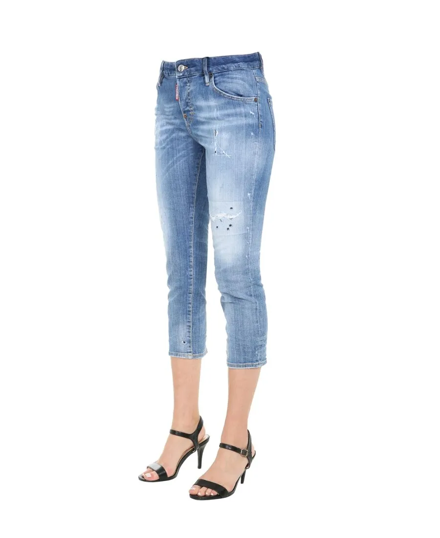 Cropped Boyfriend Jeans