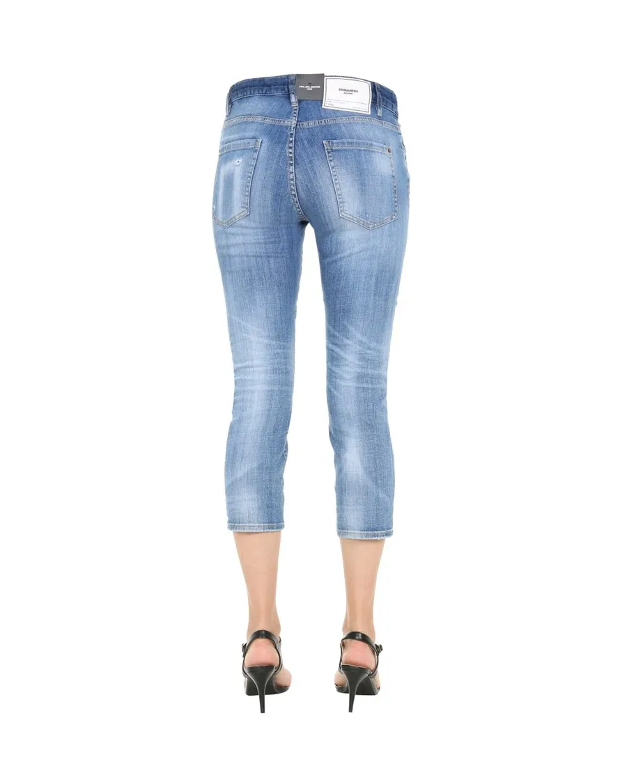 Cropped Boyfriend Jeans
