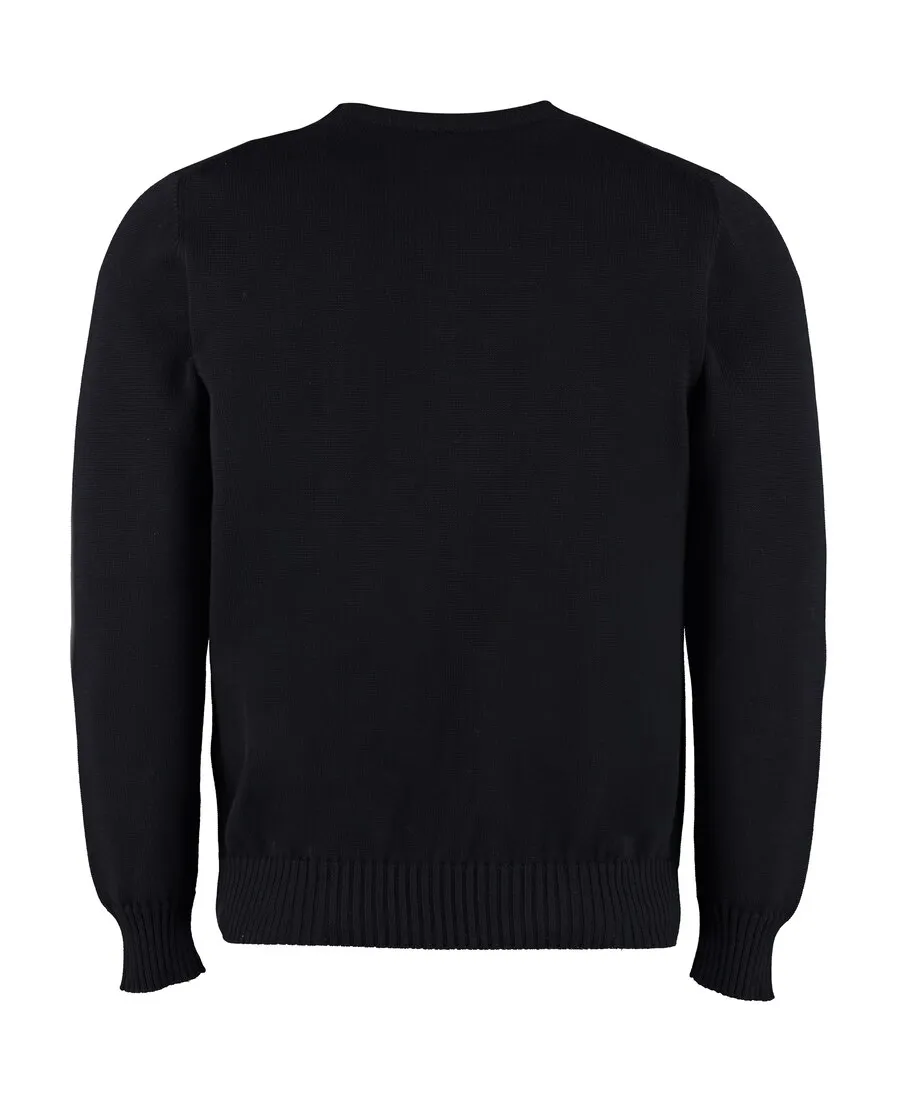 Drumohr Cotton Crew Neck Pullover