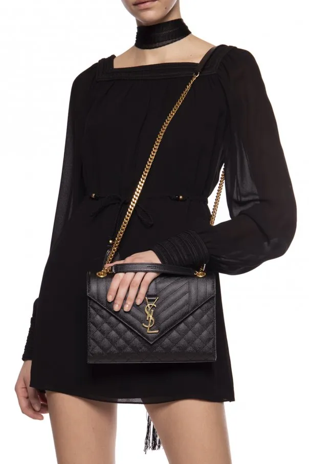 Saint Laurent Matelass Envelope Medium Shoulder Bag