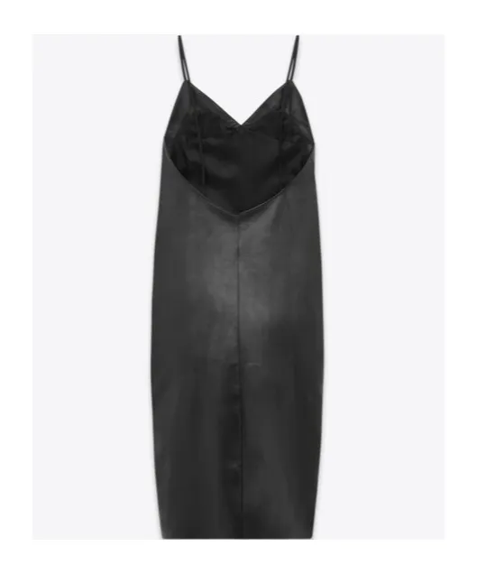 Saint Laurent Backless V-Neck Dress