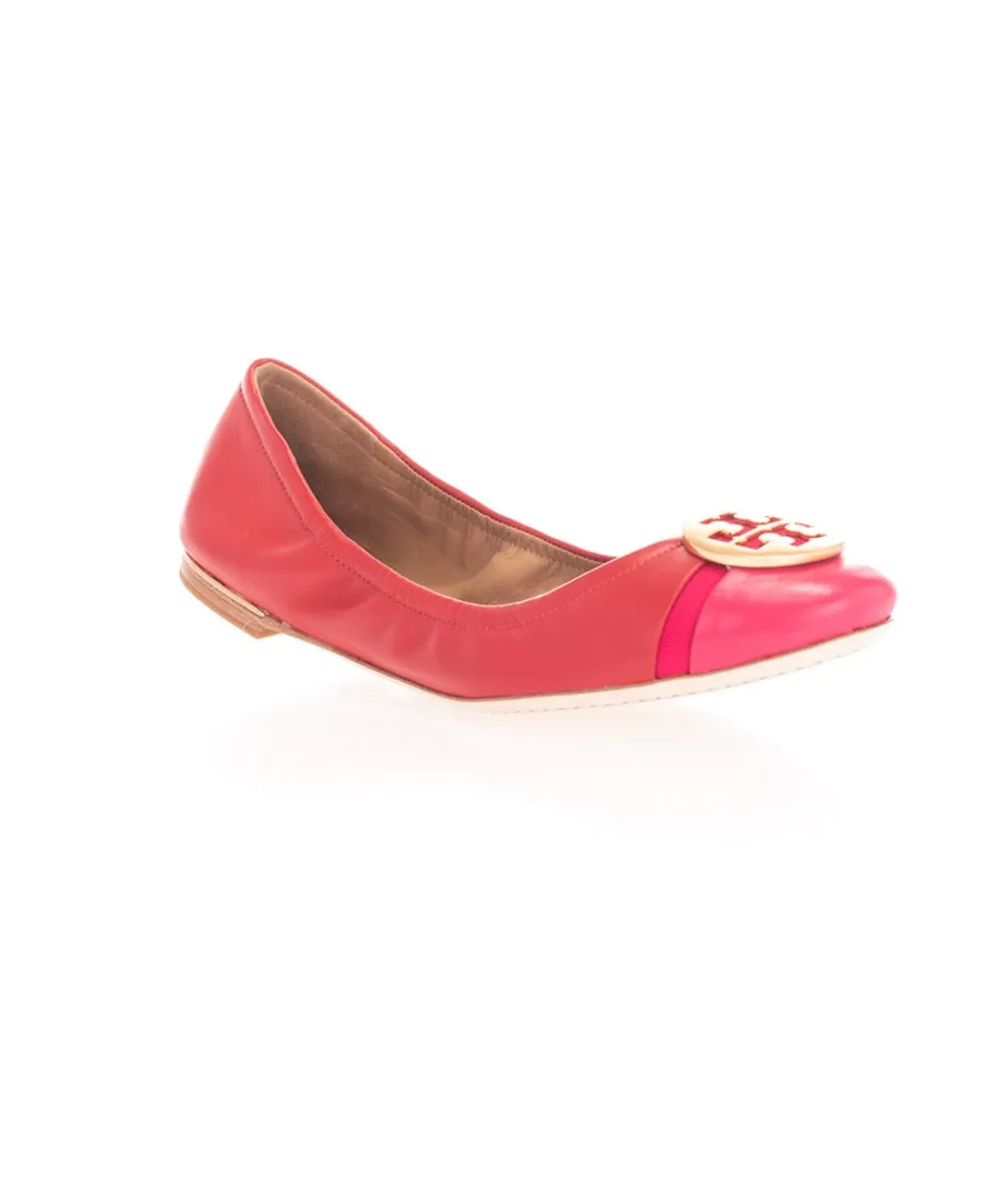 Logo Plaque Ballerina Shoes