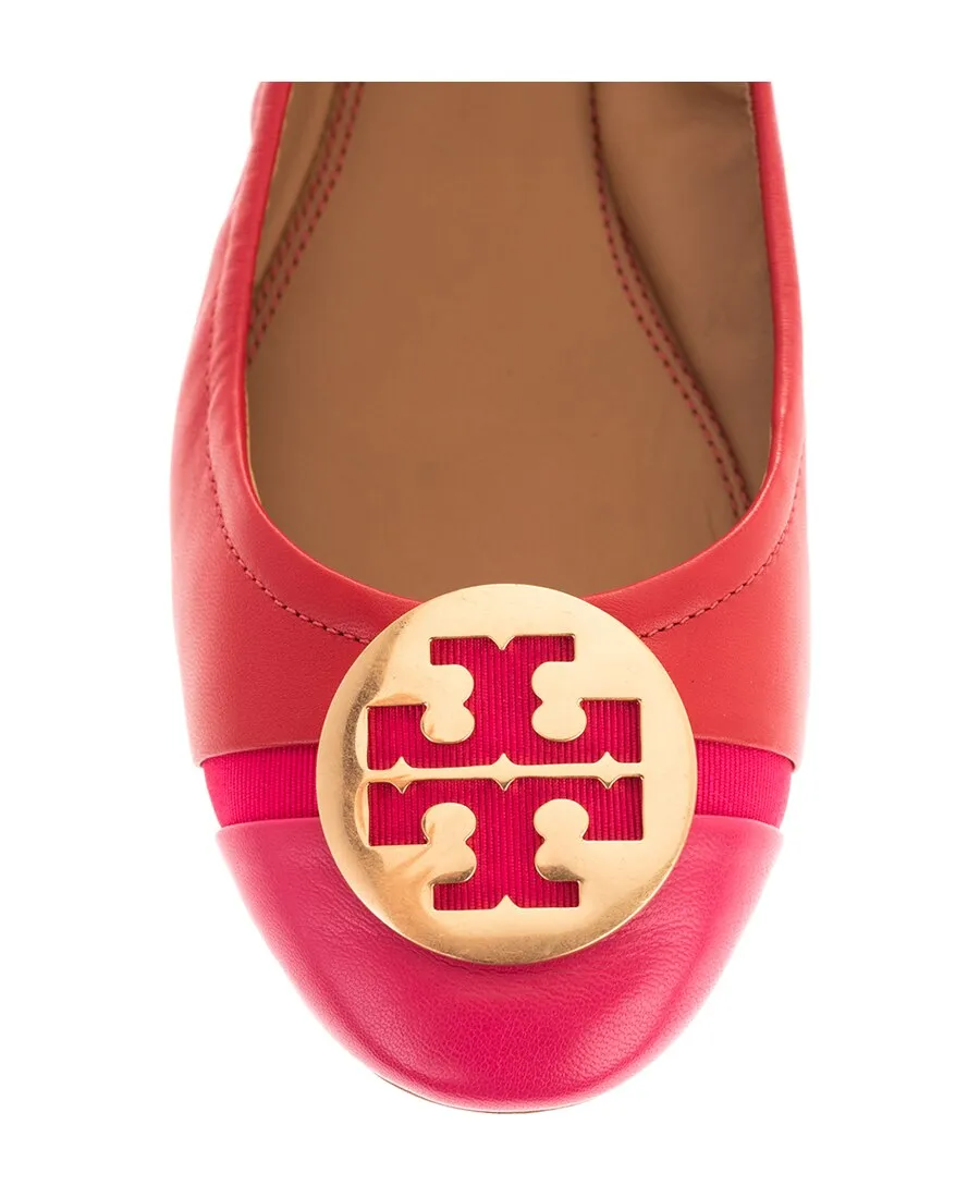 Logo Plaque Ballerina Shoes