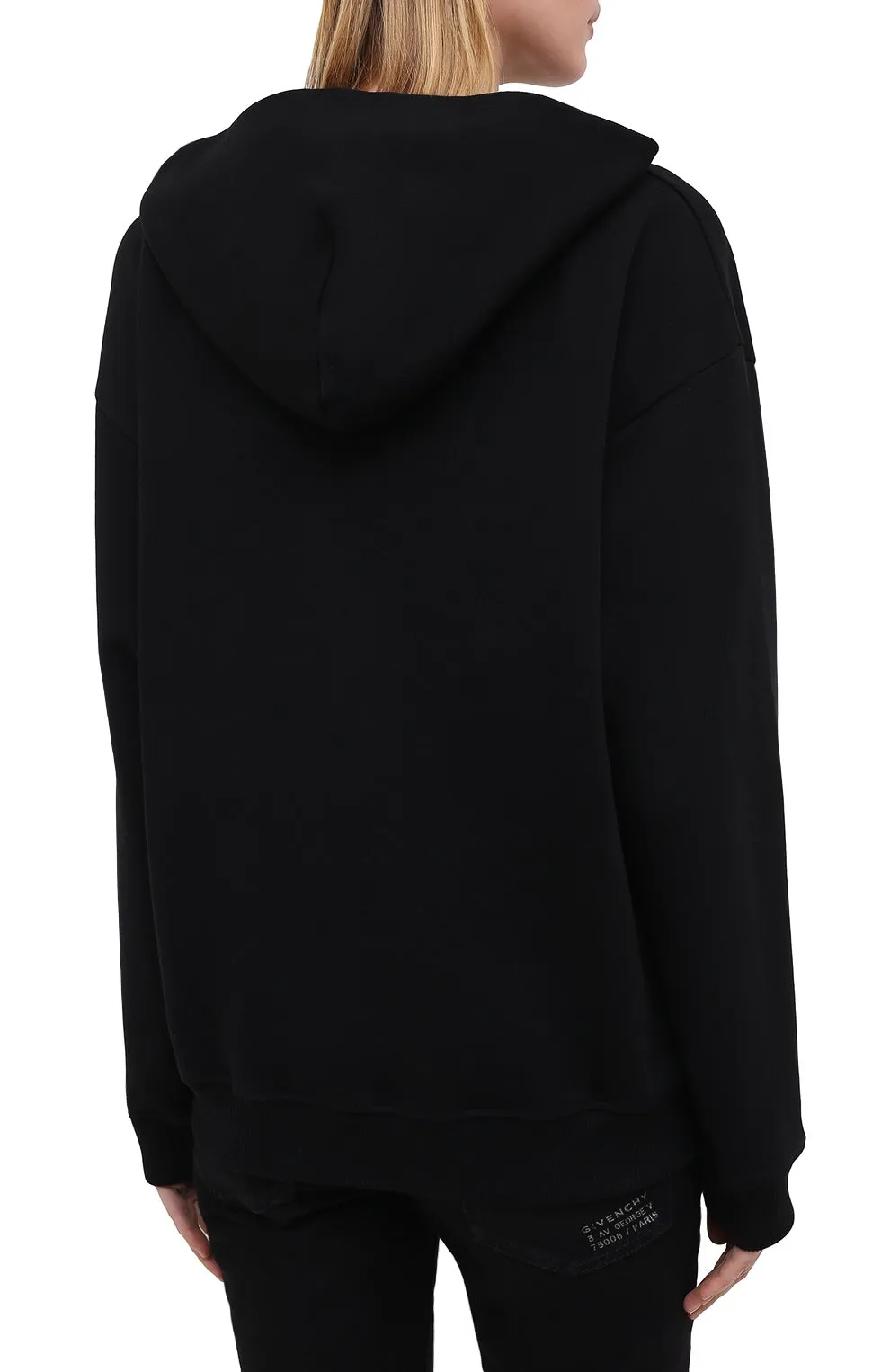 Embroidered Logo Hooded Sweatshirt