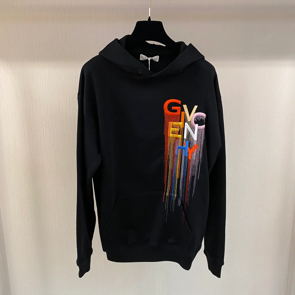 Embroidered Logo Hooded Sweatshirt