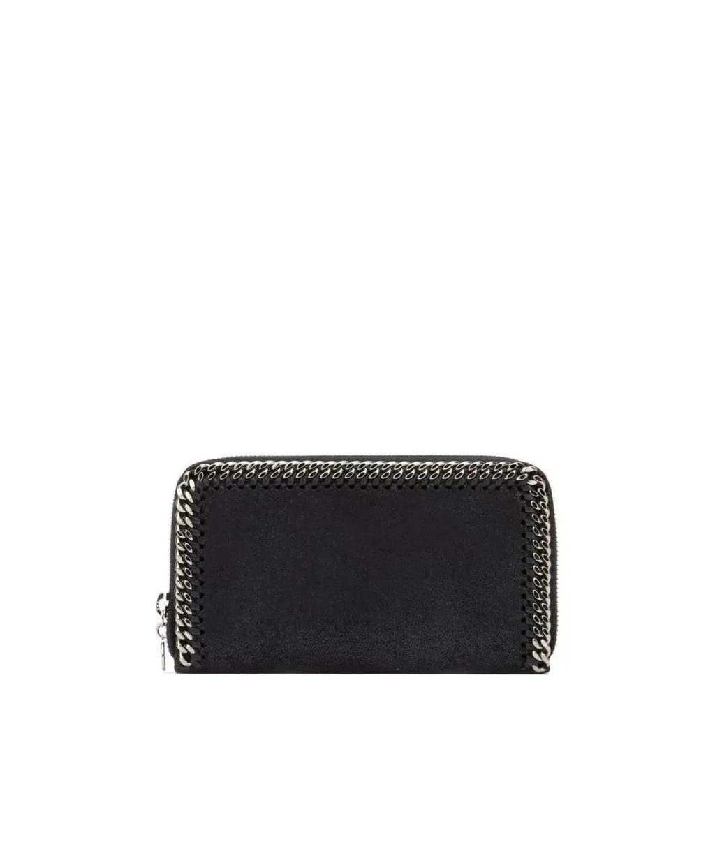 Stella Mccartney Falabella Zip-Around Continental Wallet