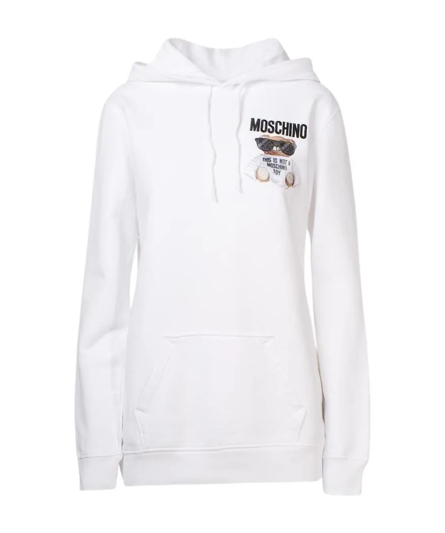 Teddy Logo Embroidered Hoodie