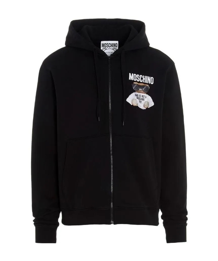 Toy Bear Print Hoodie