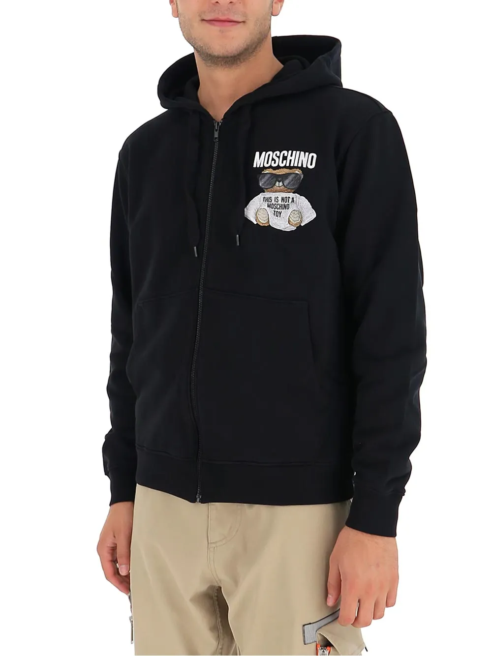 Toy Bear Print Hoodie