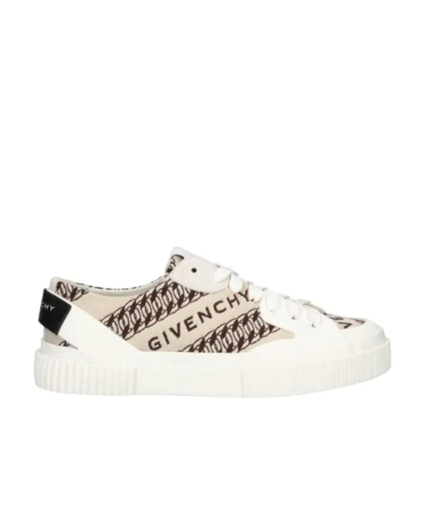 Chain Logo Sneakers