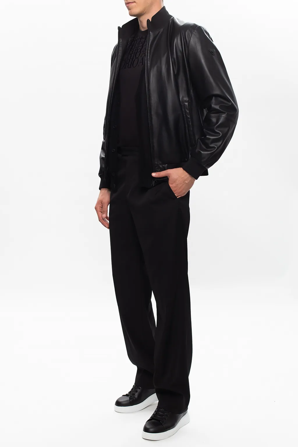 Emporio Armani V-Neck Knitted Cardigan