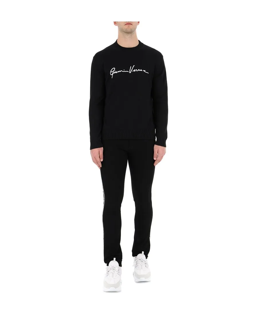 Embroidered Logo Jumper