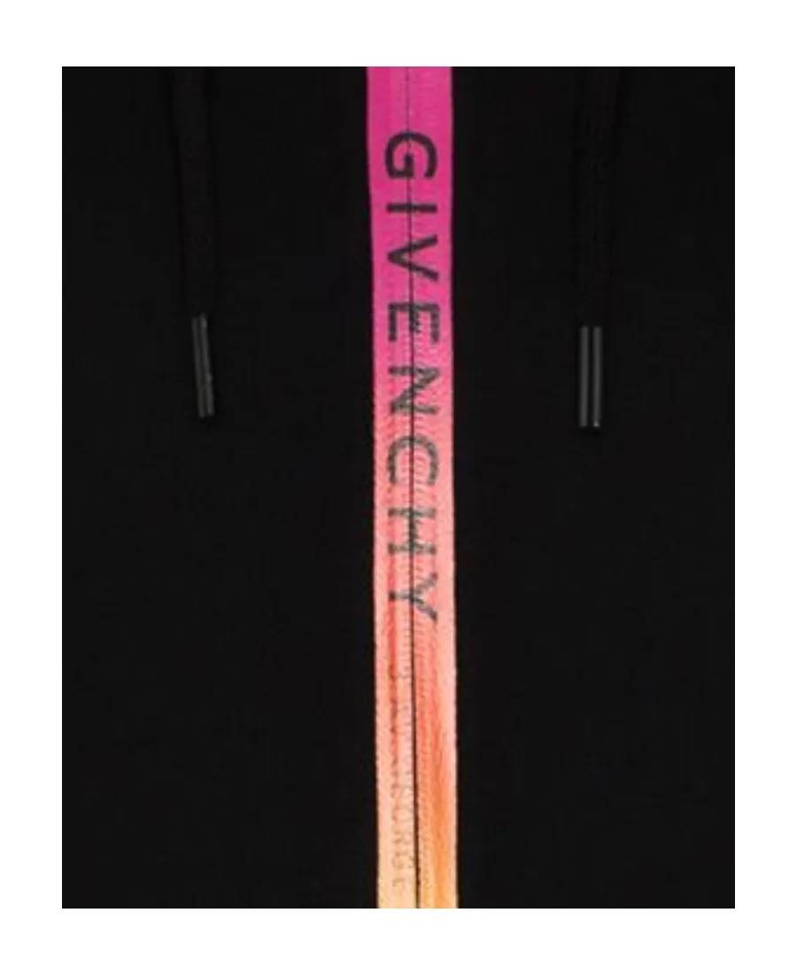 Logo Trim Hoodie