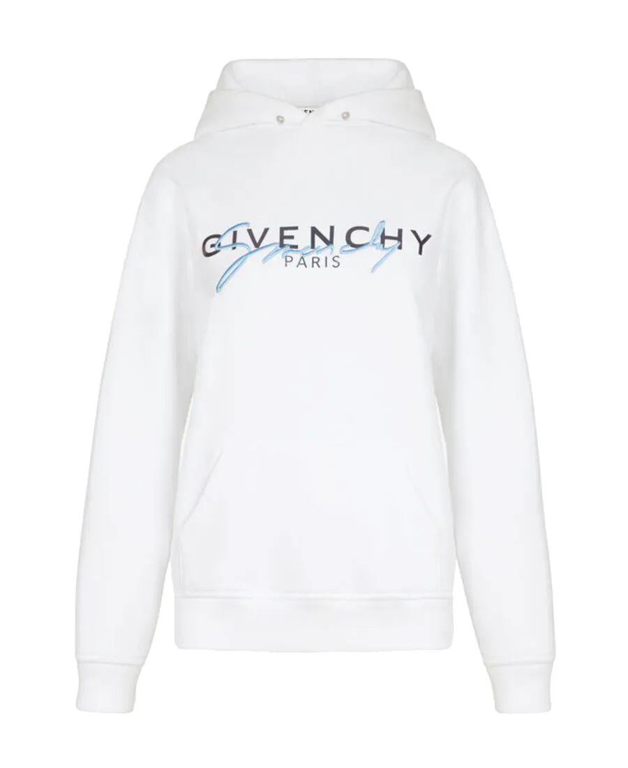 Embroidered Logo Hooded Sweatshirt