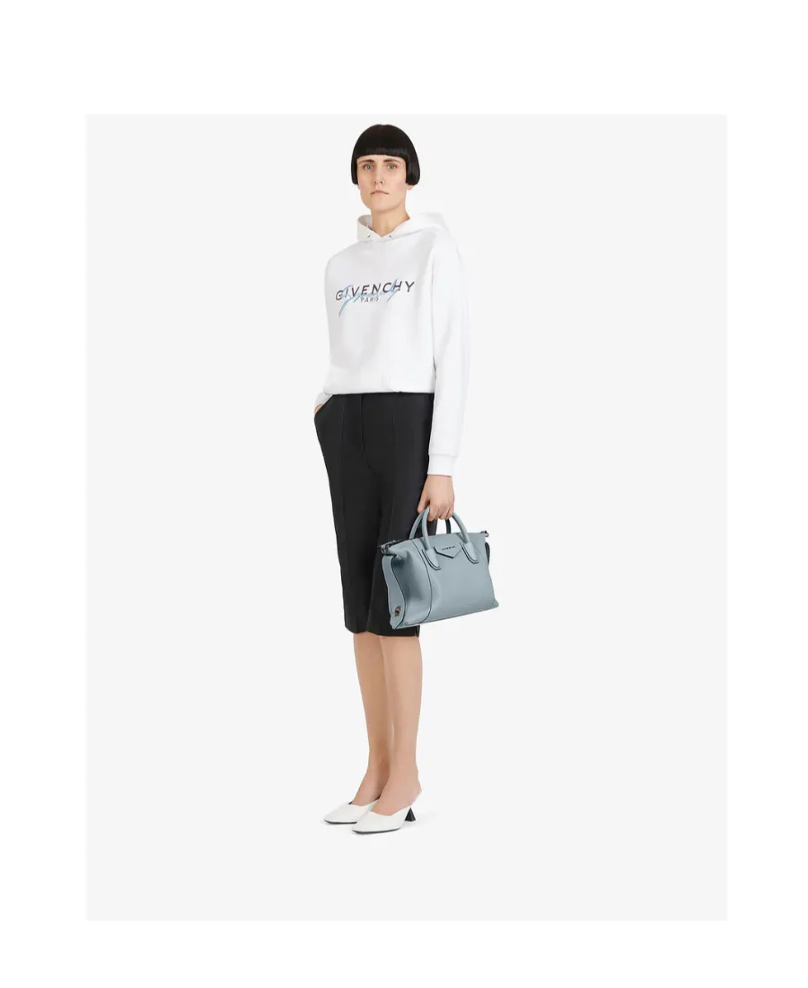 Embroidered Logo Hooded Sweatshirt