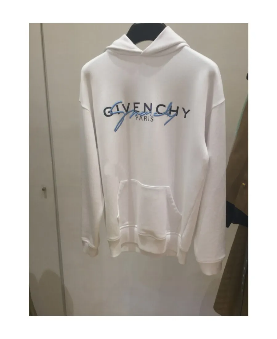 Embroidered Logo Hooded Sweatshirt