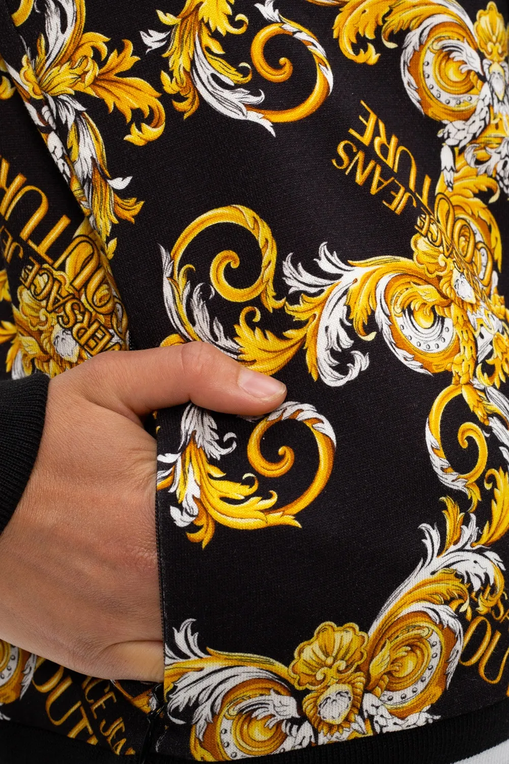Baroque Printed Casual Jacket