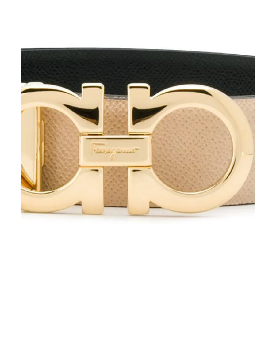Salvatore Ferragamo Gancini Reversible Belt