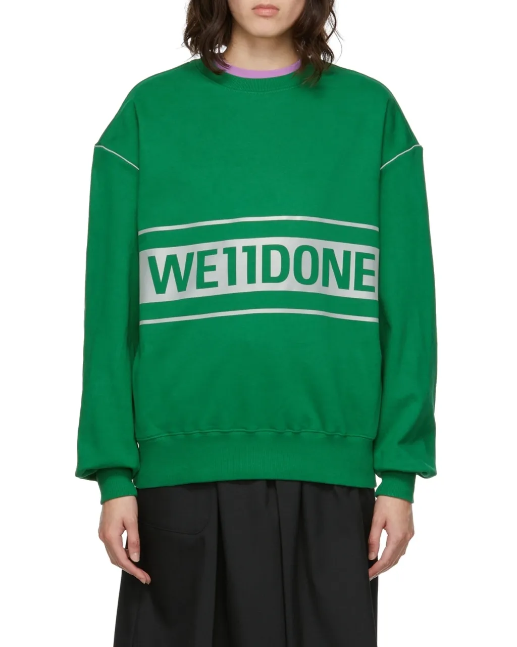Printed Logo Sports Sweater