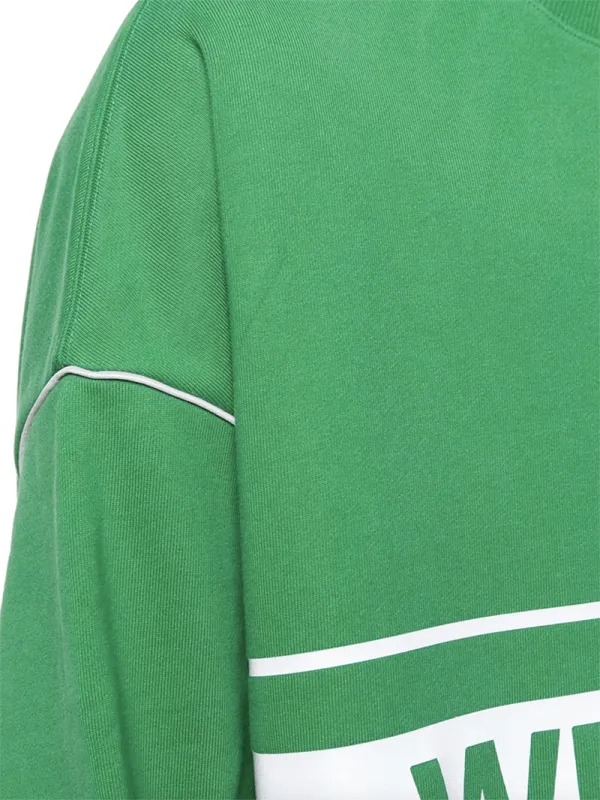 Printed Logo Sports Sweater