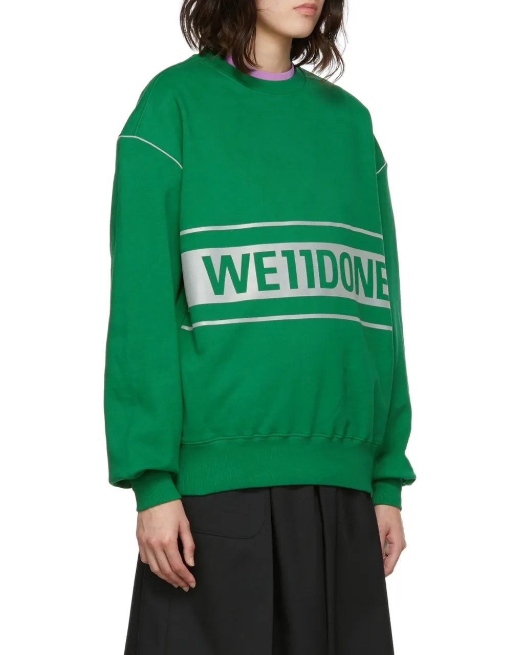 Printed Logo Sports Sweater