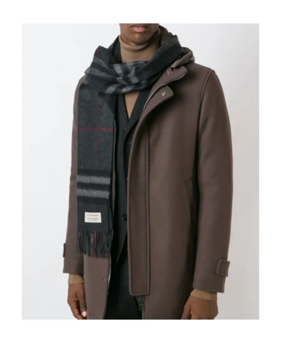 Burberry The Classic Check Fringed Scarf