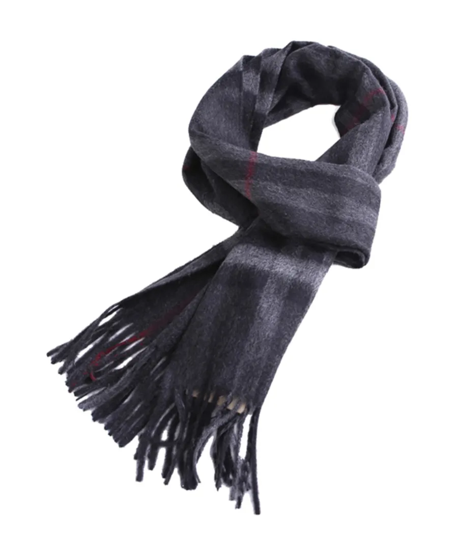 Burberry The Classic Check Fringed Scarf