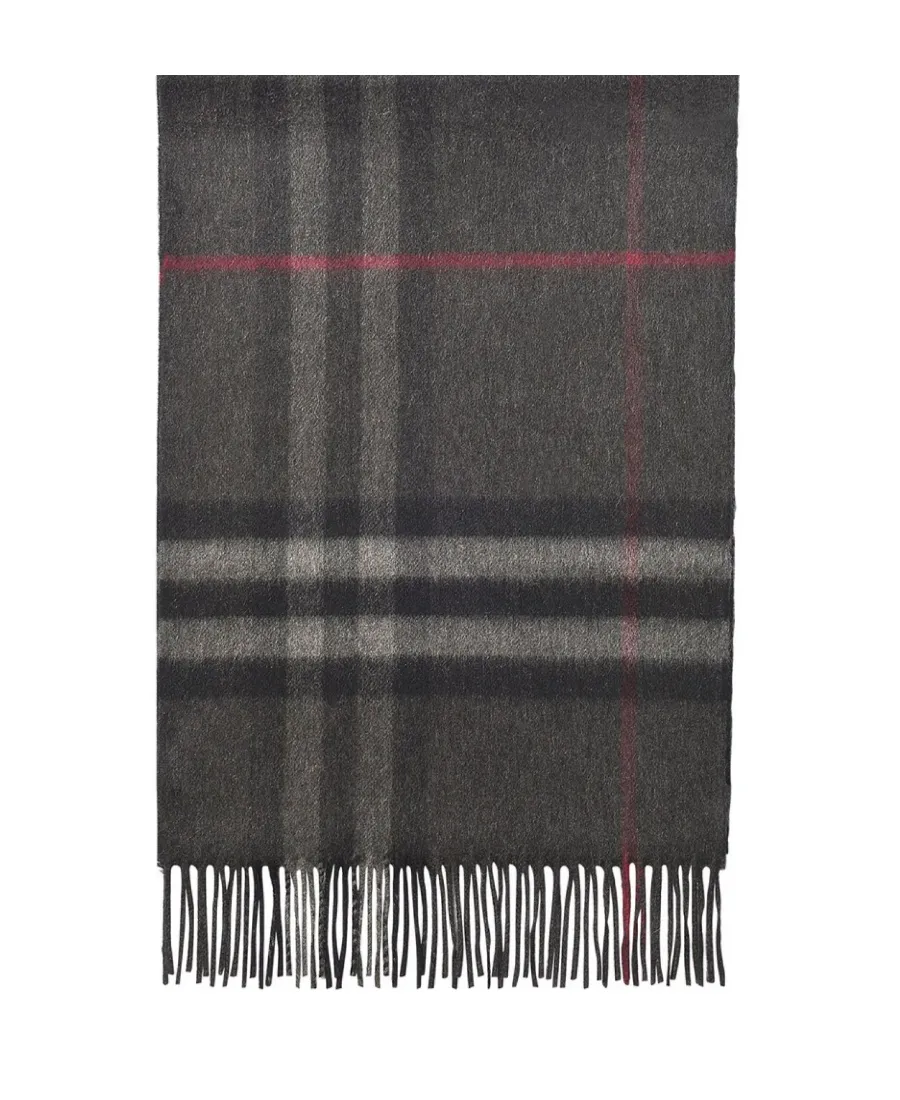 Burberry The Classic Check Fringed Scarf