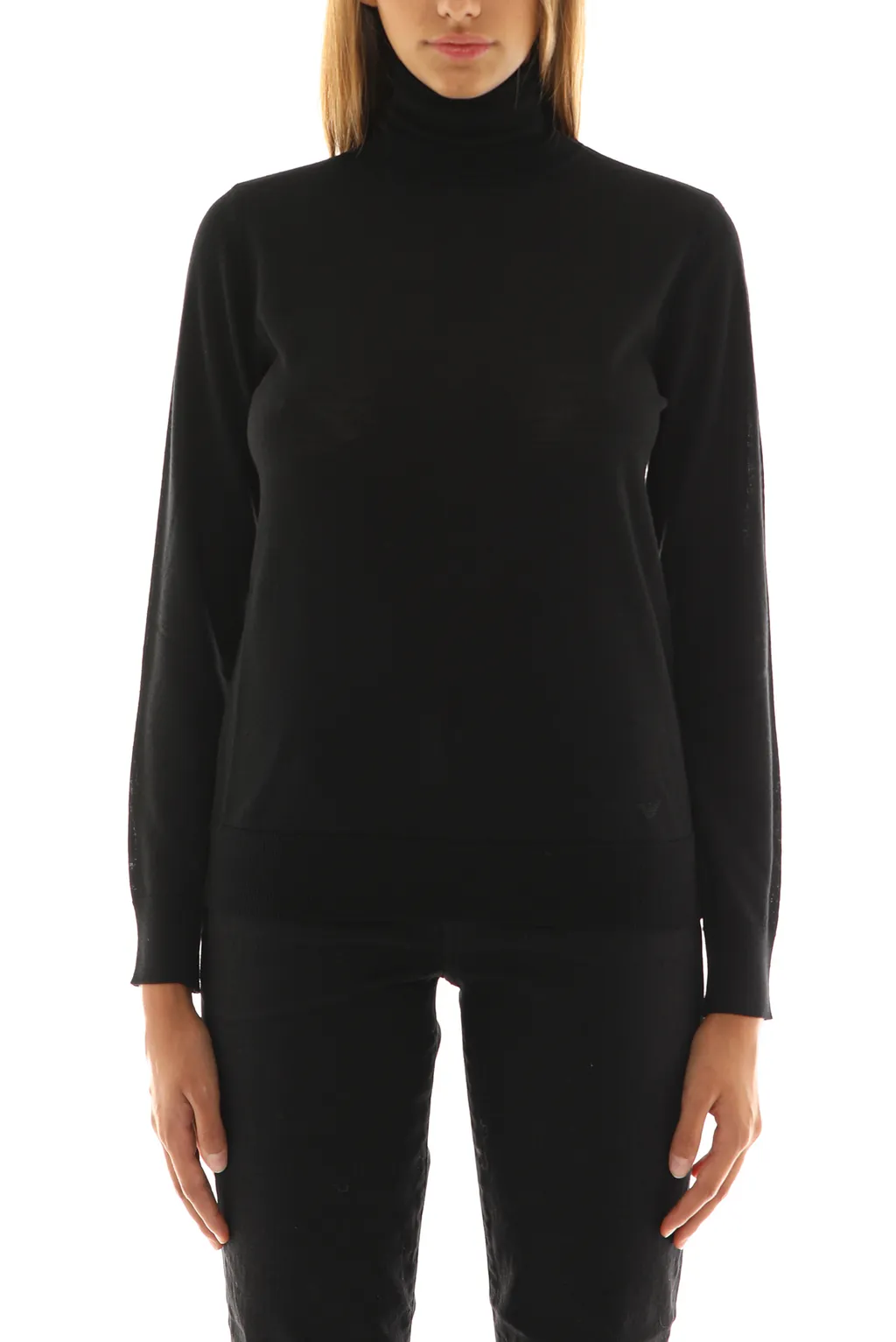Roll Neck Fine Knit Jumper