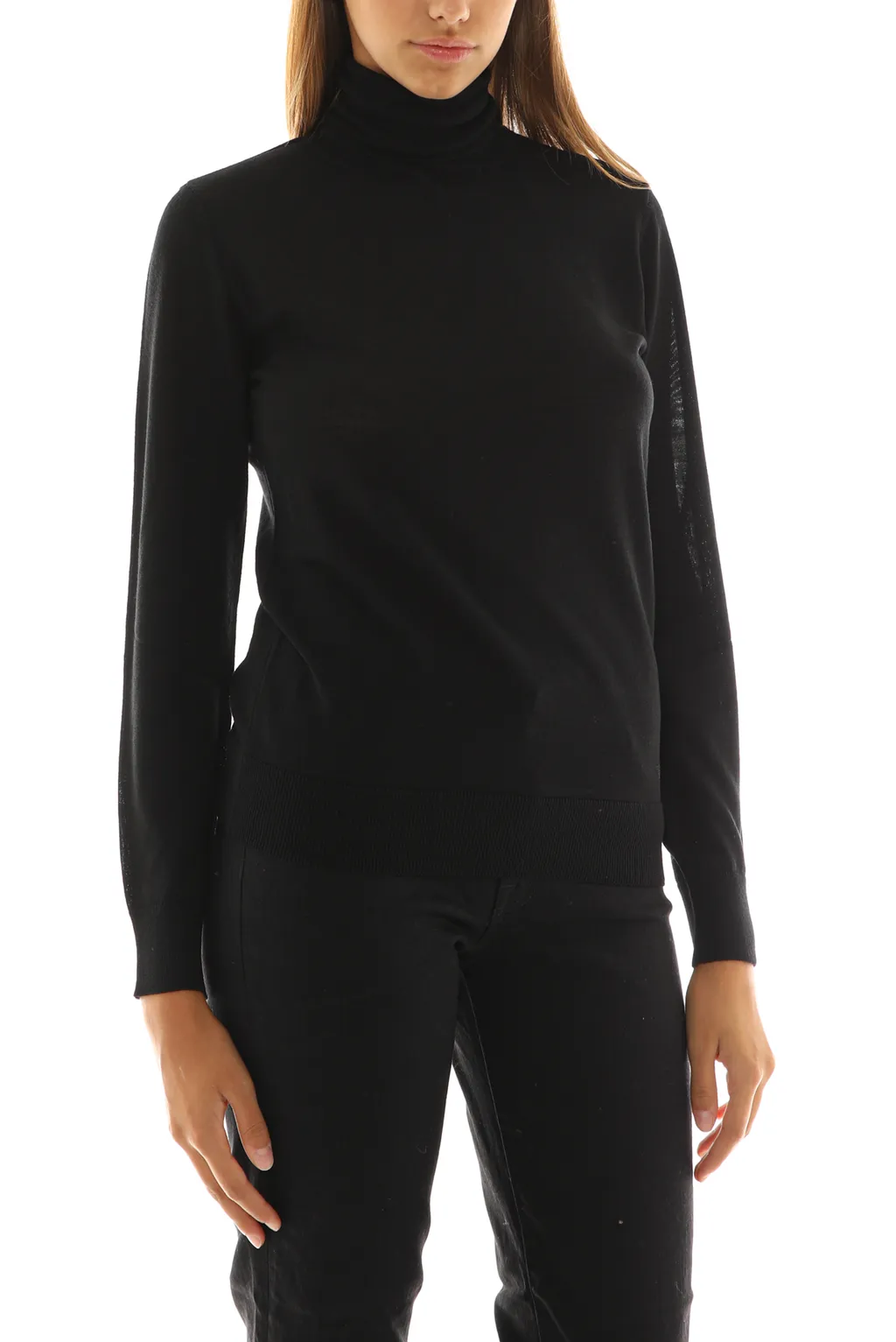 Roll Neck Fine Knit Jumper