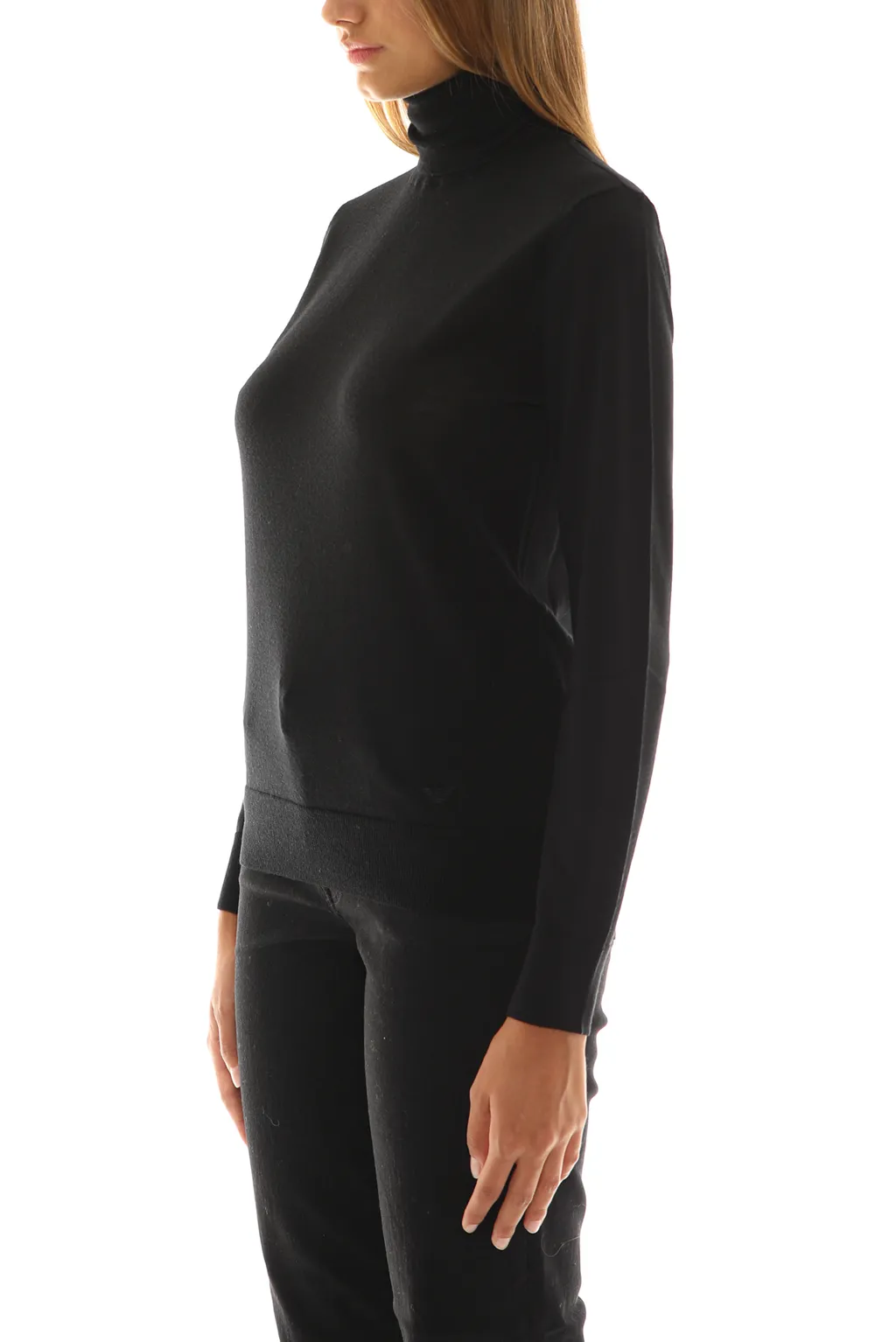 Roll Neck Fine Knit Jumper