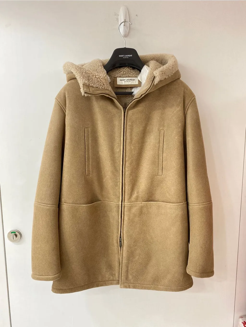 Fur Zipper Coat