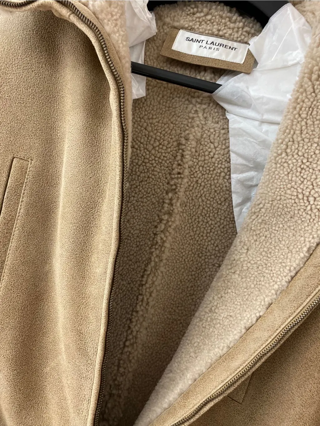 Fur Zipper Coat