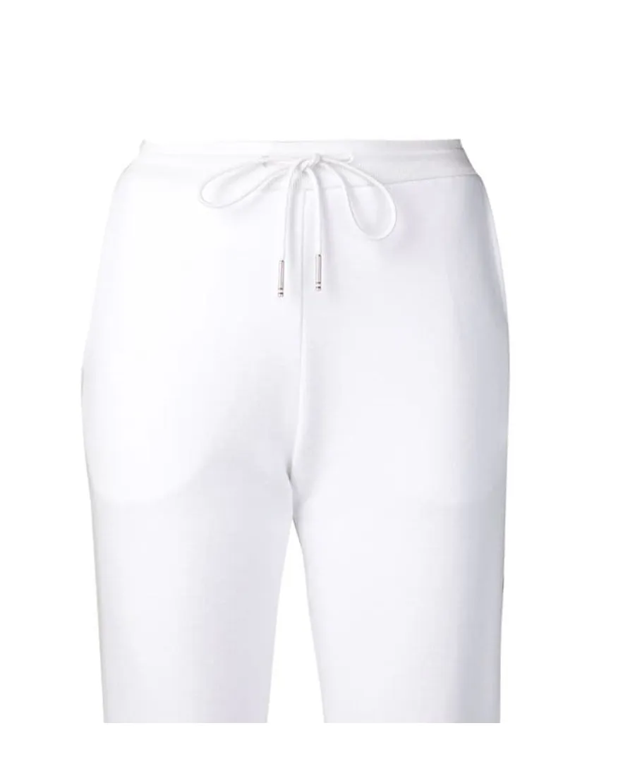 Thom Browne Logo Patch Side Band Sweatpants