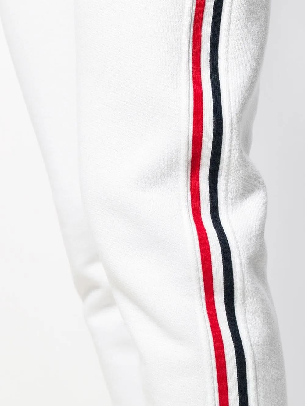 Thom Browne Logo Patch Side Band Sweatpants