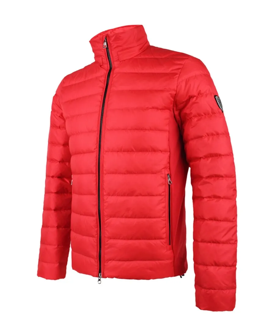 Logo Quilted Down Jacket