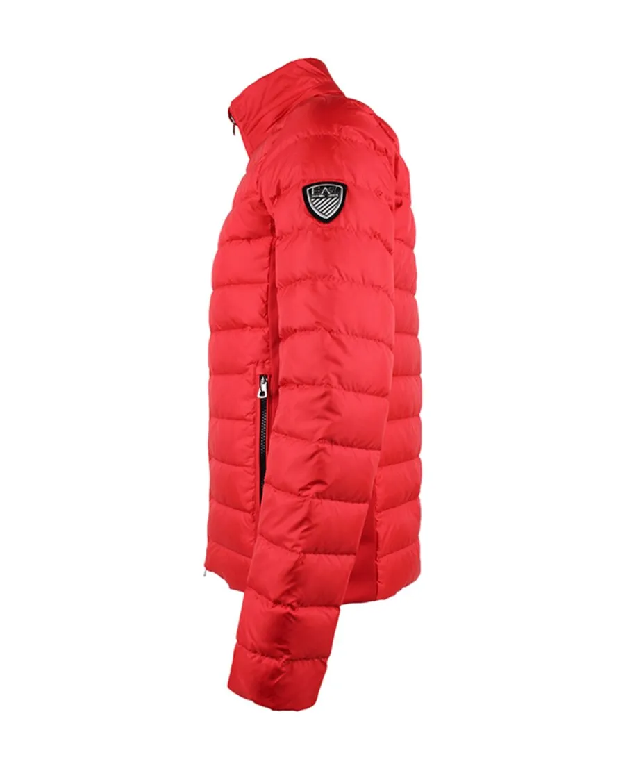 Logo Quilted Down Jacket