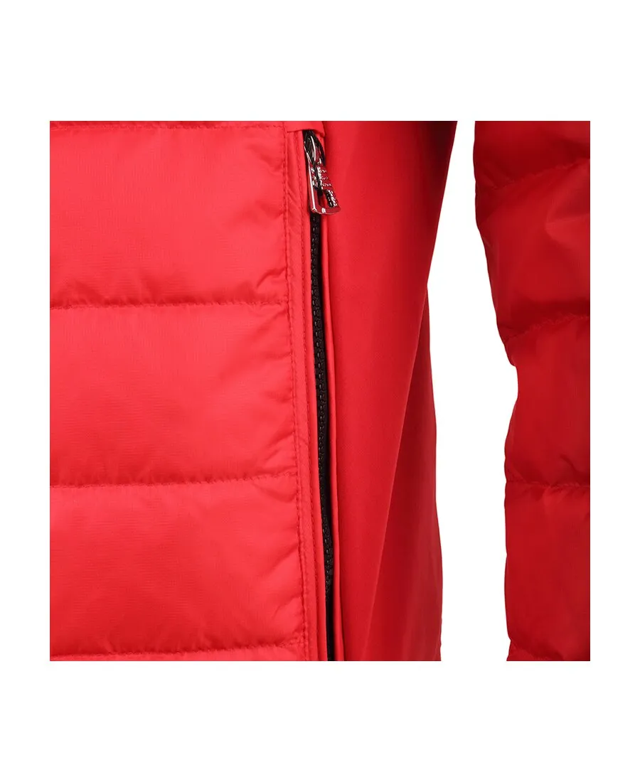 Logo Quilted Down Jacket